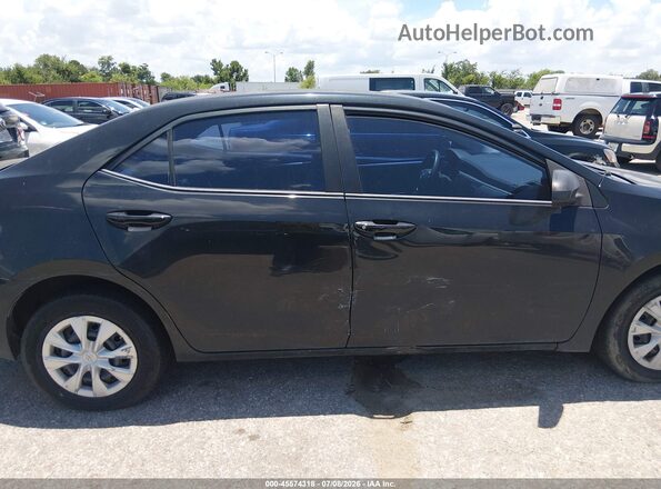 5YFBURHE0GP467095 2016 TOYOTA COROLLA Black უკანა სალონის ხედი
