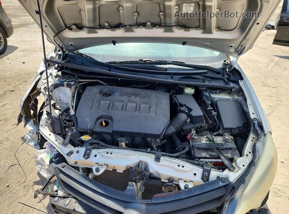 5YFBURHE0GP489128 2016 TOYOTA COROLLA Серебряный Вид задней части салона
