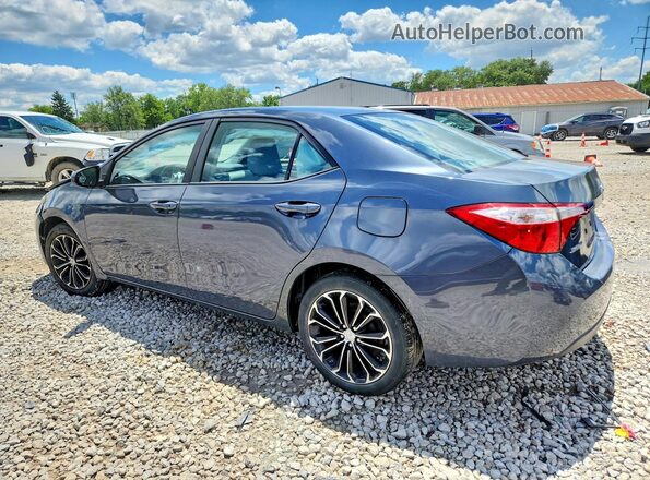 5YFBURHE0GP531619 2016 TOYOTA COROLLA Gray Trasero izquierdo