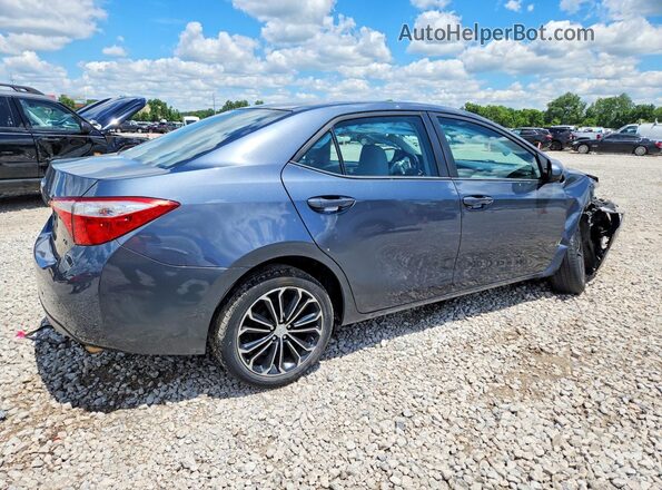 5YFBURHE0GP531619 2016 TOYOTA COROLLA Gray Trasero derecho