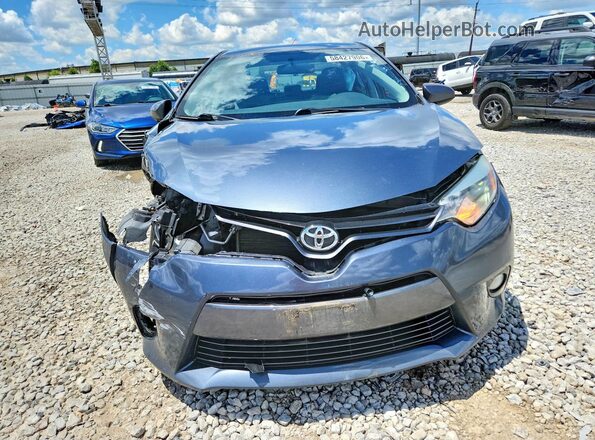 5YFBURHE0GP531619 2016 TOYOTA COROLLA Gray Vista frontal