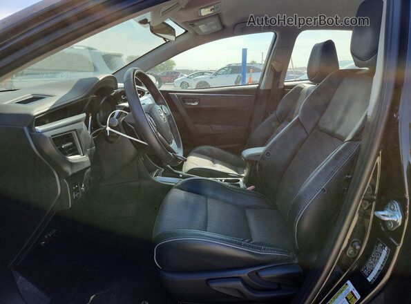 5YFBURHE0GP552549 2016 TOYOTA COROLLA Black Vista interior delantera