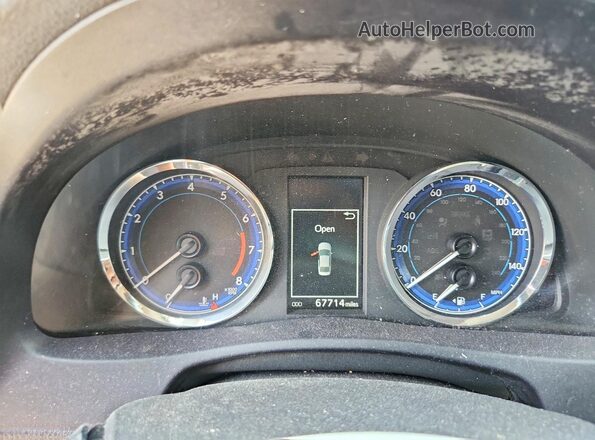 5YFBURHE0KP901847 2019 TOYOTA COROLLA Black Вид щитка приладів