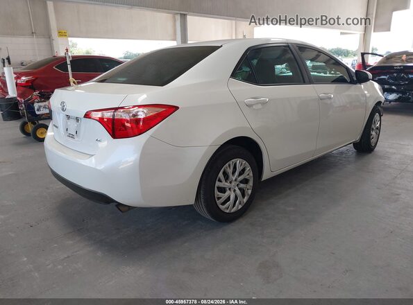 5YFBURHE0KP927106 2019 TOYOTA COROLLA Белый Задняя правая четверть