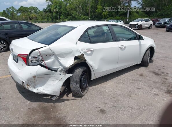 5YFBURHE0KP946805 2019 TOYOTA COROLLA White Задня права чверть