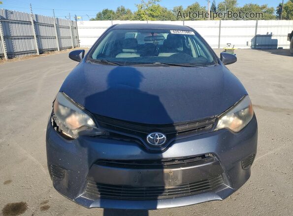 5YFBURHE1GP387093 2016 TOYOTA COROLLA Blue Դիմացի տեսք