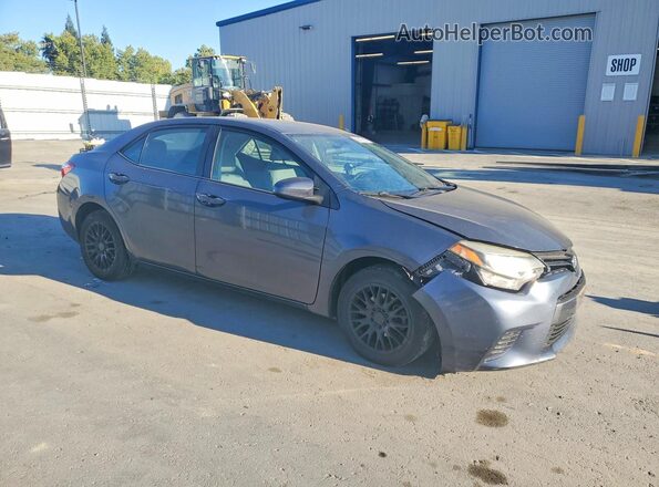 5YFBURHE1GP387093 2016 TOYOTA COROLLA Blue Առջևի աջ