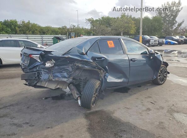 5YFBURHE1GP398451 2016 TOYOTA COROLLA Серый Задняя правая четверть