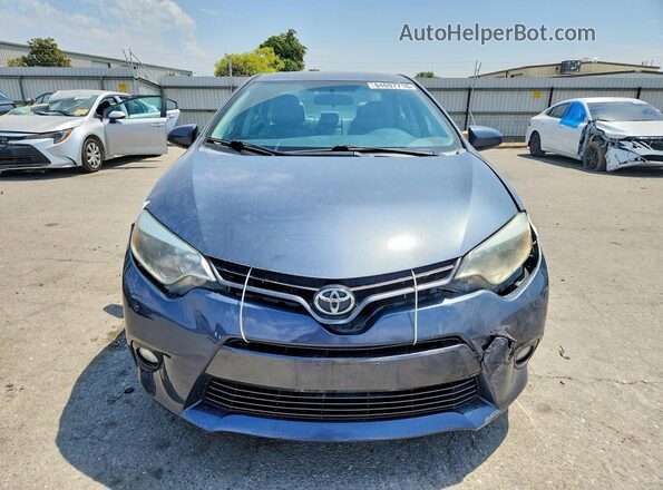 5YFBURHE1GP469518 2016 TOYOTA COROLLA Blue წინა ხედი