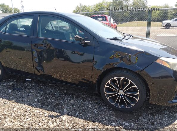 5YFBURHE1GP475805 2016 TOYOTA COROLLA Black წინა ხედი