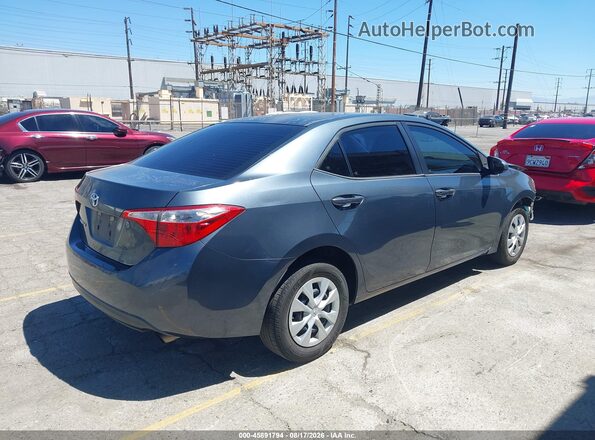 5YFBURHE1GP528518 2016 TOYOTA COROLLA Gray Tył prawy