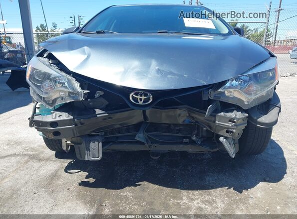 5YFBURHE1GP528518 2016 TOYOTA COROLLA Gray Widok z przodu