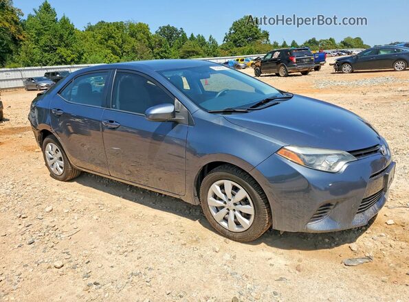 5YFBURHE1GP536313 2016 TOYOTA COROLLA Серый Передняя правая четверть