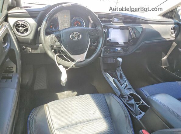 5YFBURHE1HP672300 2017 TOYOTA COROLLA White Dashboard view