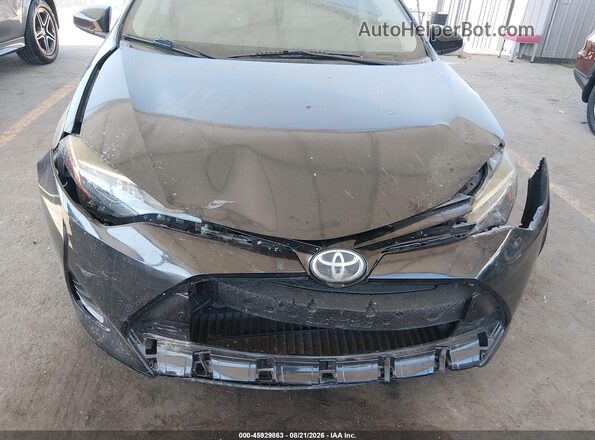5YFBURHE1HP692269 2017 TOYOTA COROLLA Black Դիմացի տեսք