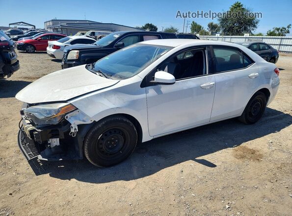 5YFBURHE1HP715551 2017 TOYOTA COROLLA White Tył lewy