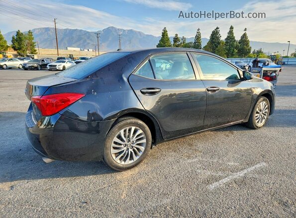 5YFBURHE1JP816319 2018 TOYOTA COROLLA Черный Задняя правая четверть