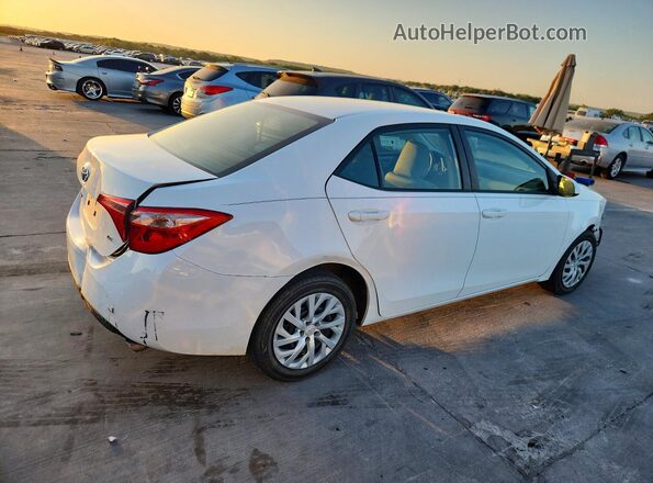 5YFBURHE1KP907267 2019 TOYOTA COROLLA White Tył prawy