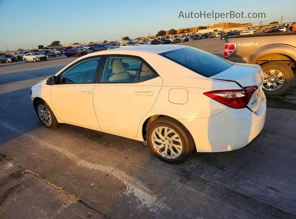 5YFBURHE1KP907267 2019 TOYOTA COROLLA White Tył lewy