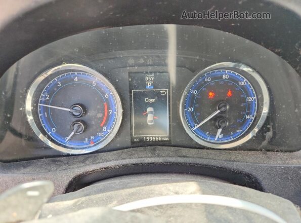 5YFBURHE1KP919452 2019 TOYOTA COROLLA Blue Vista del cuadro de instrumentos