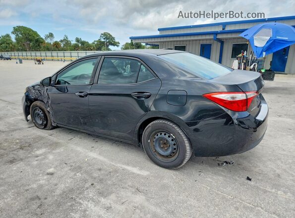 5YFBURHE2GP422708 2016 TOYOTA COROLLA Black Rear left