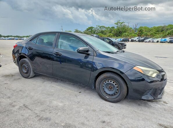 5YFBURHE2GP422708 2016 TOYOTA COROLLA Black Front right