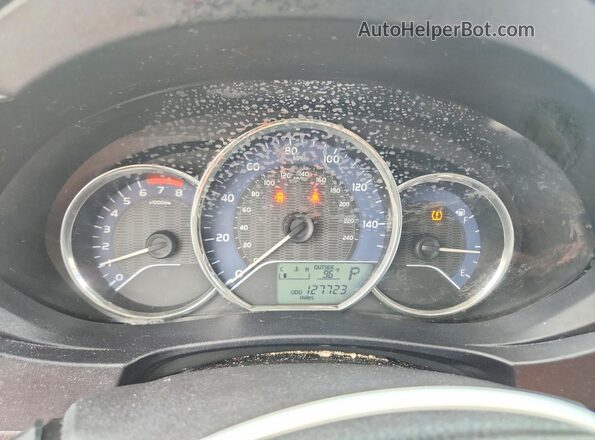 5YFBURHE2GP422708 2016 TOYOTA COROLLA Black Instrument cluster view