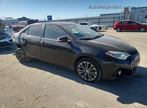 5YFBURHE2GP443882 2016 TOYOTA COROLLA Black Передня права чверть