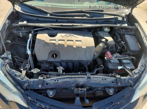 5YFBURHE2GP443882 2016 TOYOTA COROLLA Black Вид задньої частини салону