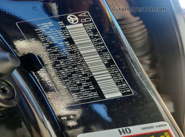 5YFBURHE2GP443882 2016 TOYOTA COROLLA Black Вид підкапотного простору
