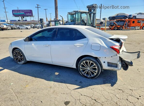 5YFBURHE2GP452307 2016 TOYOTA COROLLA White Հետևի ձախ