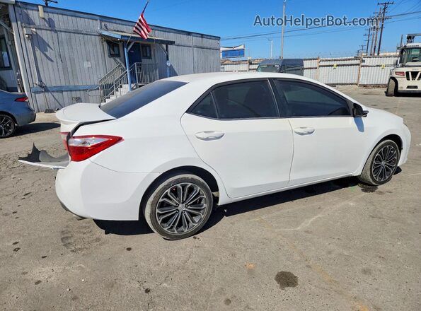 5YFBURHE2GP452307 2016 TOYOTA COROLLA White Հետևի աջ
