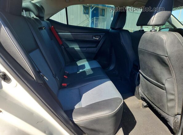 5YFBURHE2GP452307 2016 TOYOTA COROLLA White Հետևի նստատեղերի տեսք