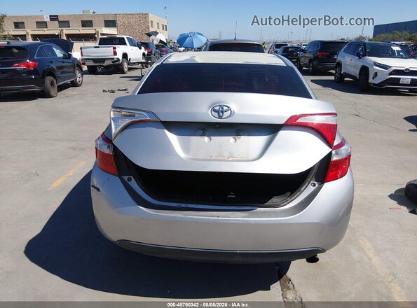 5YFBURHE2GP453425 2016 TOYOTA COROLLA Silver 