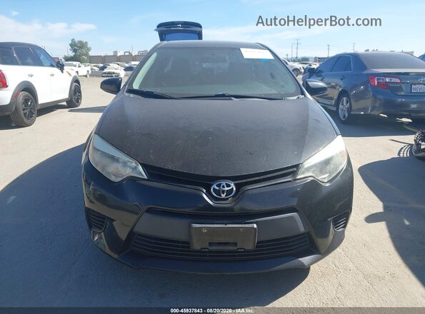 5YFBURHE2GP513042 2016 TOYOTA COROLLA Black Instrument cluster view