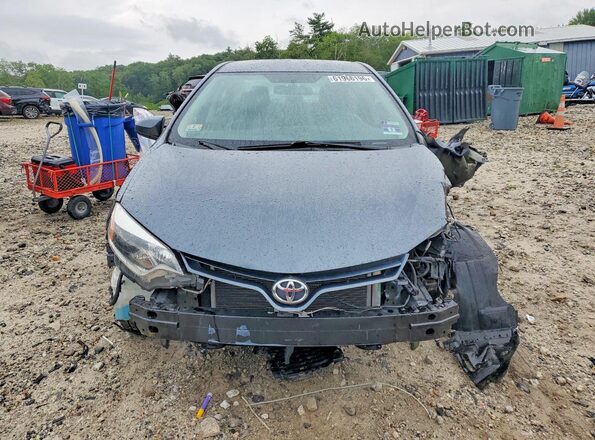 5YFBURHE2GP522162 2016 TOYOTA COROLLA Blue Front view