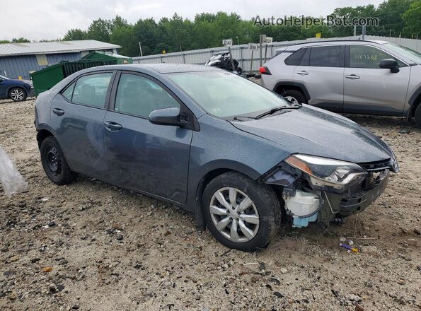 5YFBURHE2GP522162 2016 TOYOTA COROLLA Blue Front right