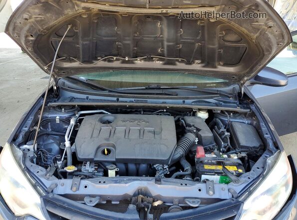 5YFBURHE2GP538992 2016 TOYOTA COROLLA Gray Vista interior trasera