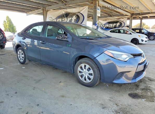 5YFBURHE2GP538992 2016 TOYOTA COROLLA Gray Delantero derecho