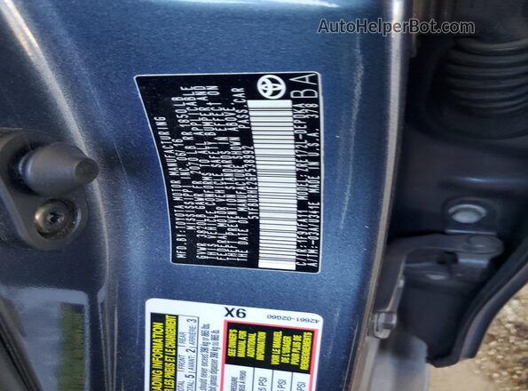 5YFBURHE2GP538992 2016 TOYOTA COROLLA Gray Vista del compartimento del motor