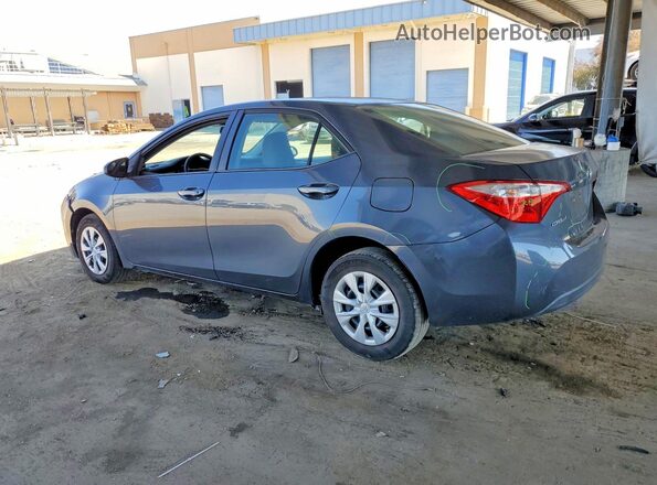 5YFBURHE2GP538992 2016 TOYOTA COROLLA Gray Trasero izquierdo