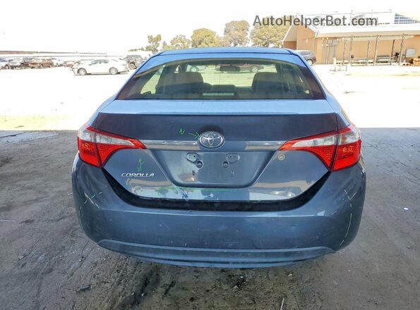 5YFBURHE2GP538992 2016 TOYOTA COROLLA Gray Vista trasera