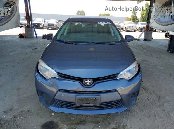 5YFBURHE2GP538992 2016 TOYOTA COROLLA Gray Vista frontal