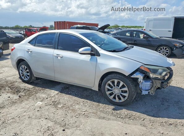 5YFBURHE2GP540709 2016 TOYOTA COROLLA Silver Առջևի աջ