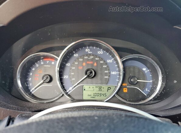 5YFBURHE2GP540709 2016 TOYOTA COROLLA Silver Սարքավորումների վահանակի տեսք