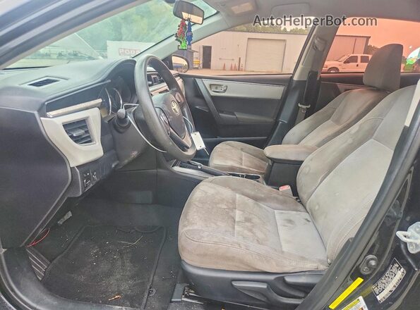 5YFBURHE2GP551547 2016 TOYOTA COROLLA Black Vista interior delantera