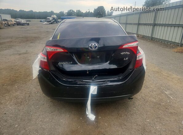 5YFBURHE2GP551547 2016 TOYOTA COROLLA Black Vista trasera