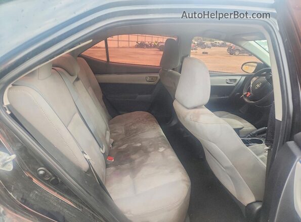 5YFBURHE2GP551547 2016 TOYOTA COROLLA Black Vista de los asientos traseros