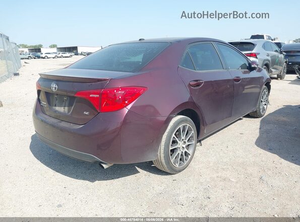 5YFBURHE2HP634820 2017 TOYOTA COROLLA Purple Հետևի աջ