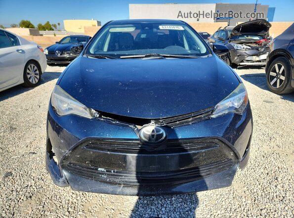 5YFBURHE2HP719155 2017 TOYOTA COROLLA Blue Դիմացի տեսք